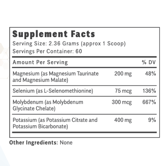 NewThiassist ingredients